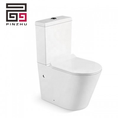 Modern design Bathroom Ceramic Big Two Piece WC Toilet